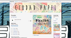 Desktop Screenshot of ciudadpapel.bandcamp.com