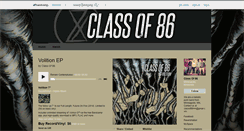 Desktop Screenshot of classof86.bandcamp.com