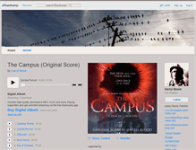 Tablet Screenshot of darrylblood.bandcamp.com