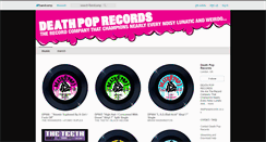 Desktop Screenshot of deathpop.bandcamp.com