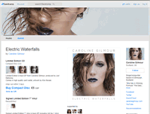 Tablet Screenshot of carolinegilmour.bandcamp.com
