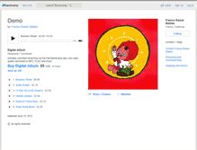 Tablet Screenshot of fresnoraisinbabies.bandcamp.com