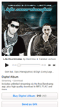Mobile Screenshot of lifecoordinates.bandcamp.com