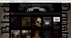 Desktop Screenshot of blackdevastationrecords.bandcamp.com