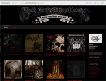Tablet Screenshot of blackdevastationrecords.bandcamp.com