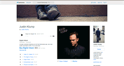 Desktop Screenshot of justinklump.bandcamp.com