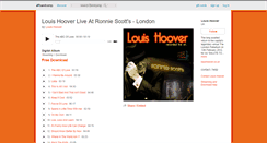 Desktop Screenshot of louishoover.bandcamp.com
