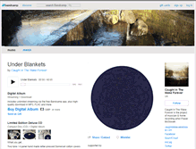 Tablet Screenshot of caughtinthewakeforever.bandcamp.com