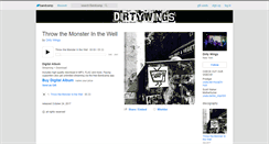 Desktop Screenshot of dirtywings.bandcamp.com