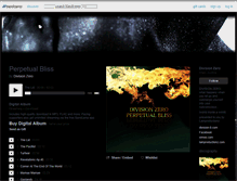 Tablet Screenshot of divisionzero.bandcamp.com