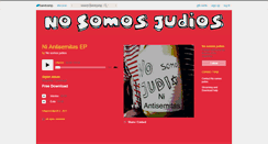 Desktop Screenshot of nosomosjudios.bandcamp.com