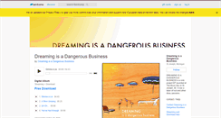 Desktop Screenshot of dreamingisdangerous.bandcamp.com