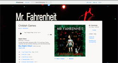 Desktop Screenshot of mrfahrenheit.bandcamp.com