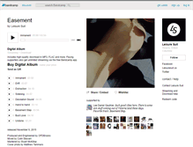 Tablet Screenshot of leisuresuit.bandcamp.com