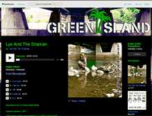 Tablet Screenshot of greenisland.bandcamp.com