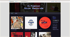 Desktop Screenshot of mfusion.bandcamp.com