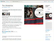 Tablet Screenshot of holographiccocoon.bandcamp.com