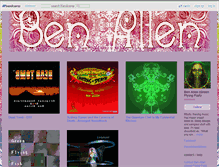 Tablet Screenshot of greenflyingfish.bandcamp.com