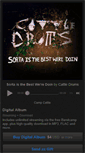 Mobile Screenshot of cattledrums.bandcamp.com