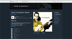 Desktop Screenshot of jonlawton.bandcamp.com