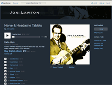 Tablet Screenshot of jonlawton.bandcamp.com