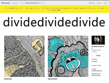 Tablet Screenshot of dividedividedivide.bandcamp.com