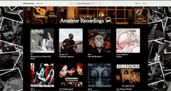 Desktop Screenshot of amateur-recordings.bandcamp.com