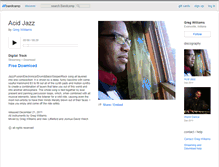 Tablet Screenshot of gregwilliamsmusic.bandcamp.com