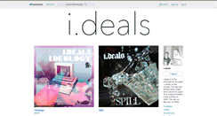 Desktop Screenshot of ideals.bandcamp.com