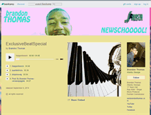 Tablet Screenshot of brandonthomas.bandcamp.com