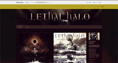 Desktop Screenshot of lethalhalo.bandcamp.com
