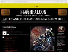 Tablet Screenshot of flashfalcon.bandcamp.com