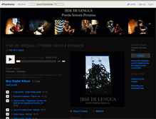 Tablet Screenshot of irsedelengua.bandcamp.com