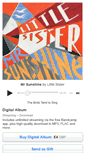 Mobile Screenshot of littlesistermusic.bandcamp.com