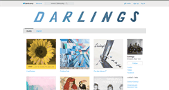 Desktop Screenshot of darlings.bandcamp.com