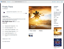 Tablet Screenshot of cymaticsound.bandcamp.com