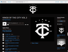 Tablet Screenshot of kingsofthecity1.bandcamp.com