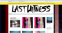 Desktop Screenshot of lastwitness.bandcamp.com