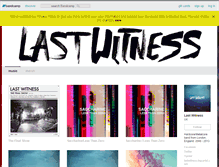 Tablet Screenshot of lastwitness.bandcamp.com