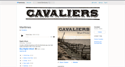 Desktop Screenshot of cavaliersmusic.bandcamp.com