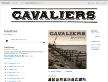 Tablet Screenshot of cavaliersmusic.bandcamp.com