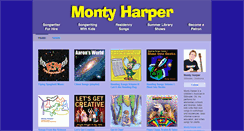 Desktop Screenshot of montyharper.bandcamp.com