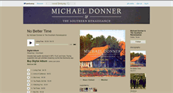 Desktop Screenshot of michaeldonner.bandcamp.com