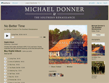 Tablet Screenshot of michaeldonner.bandcamp.com