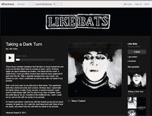 Tablet Screenshot of likebats.bandcamp.com