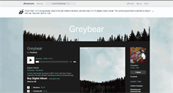 Desktop Screenshot of greybear.bandcamp.com