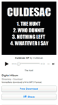 Mobile Screenshot of culdesacuk.bandcamp.com