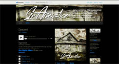 Desktop Screenshot of inarmistice.bandcamp.com