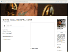Tablet Screenshot of dozier.bandcamp.com