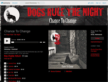 Tablet Screenshot of dogsrulethenight1.bandcamp.com